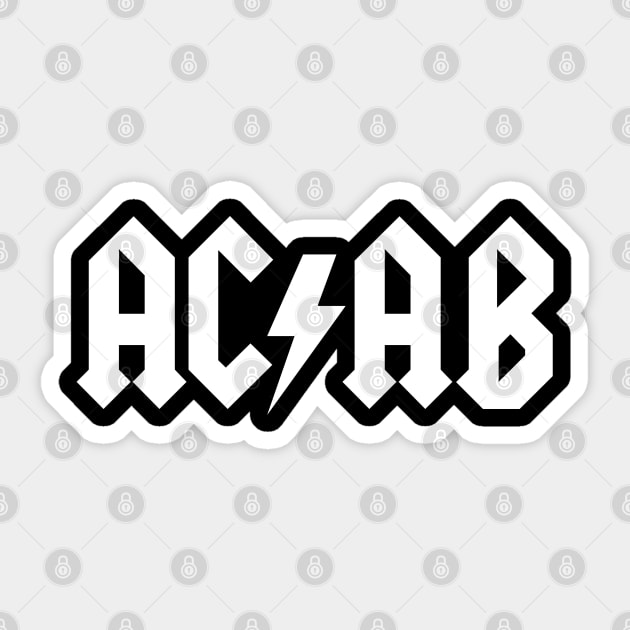 ACAB Sticker by SafeTeeNet